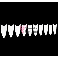 Tipsuri stiletto 100 bucati fara bordura Albe TPS65